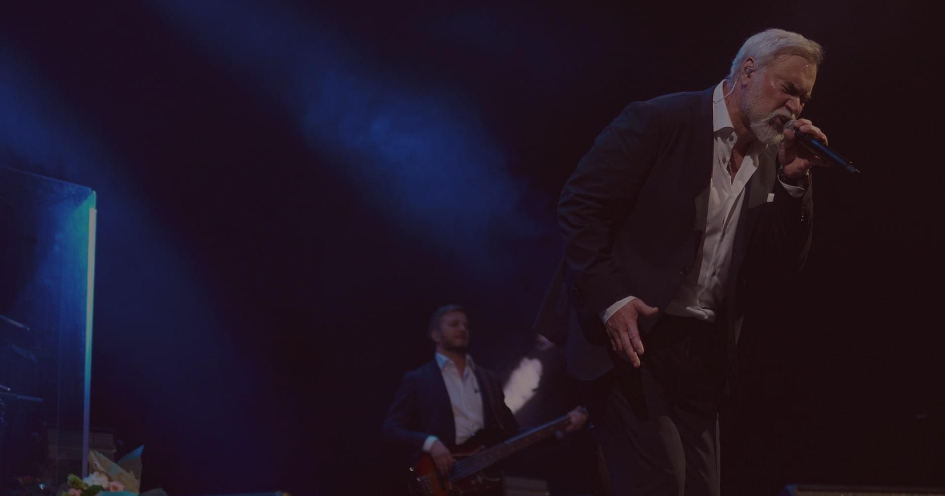 Valery Meladze performing live on stage